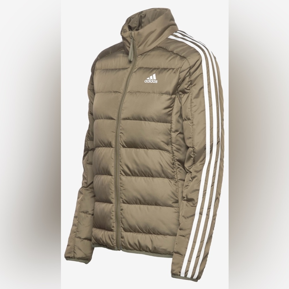 Women's adidas Sportswear Essentials 3-Stripes Light Down Jacket - Picture 5 of 7